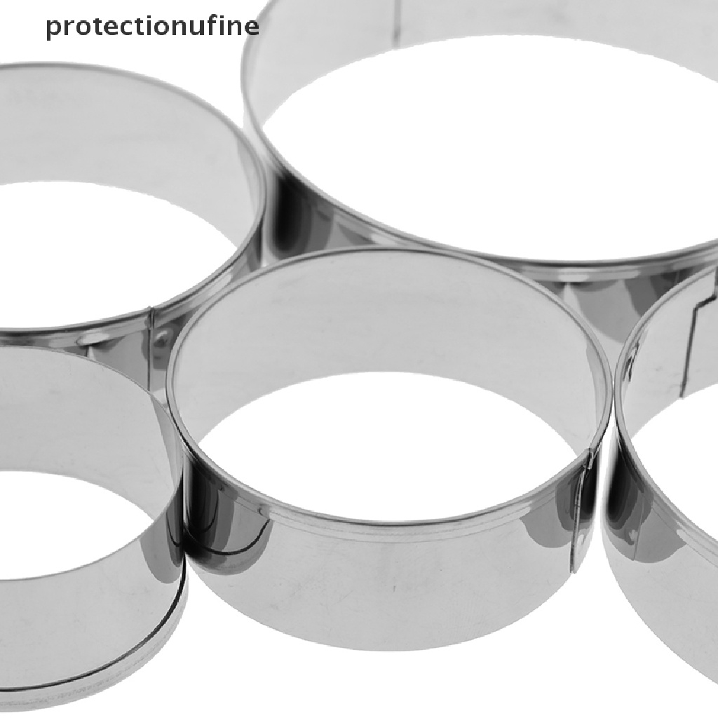 Set 5 Khuôn Cắt Bánh Quy Hình Tròn Bằng Thép Không Gỉ DIY PR3VN Áo Thun In Hình Martijn Thời Trang Cá Tính