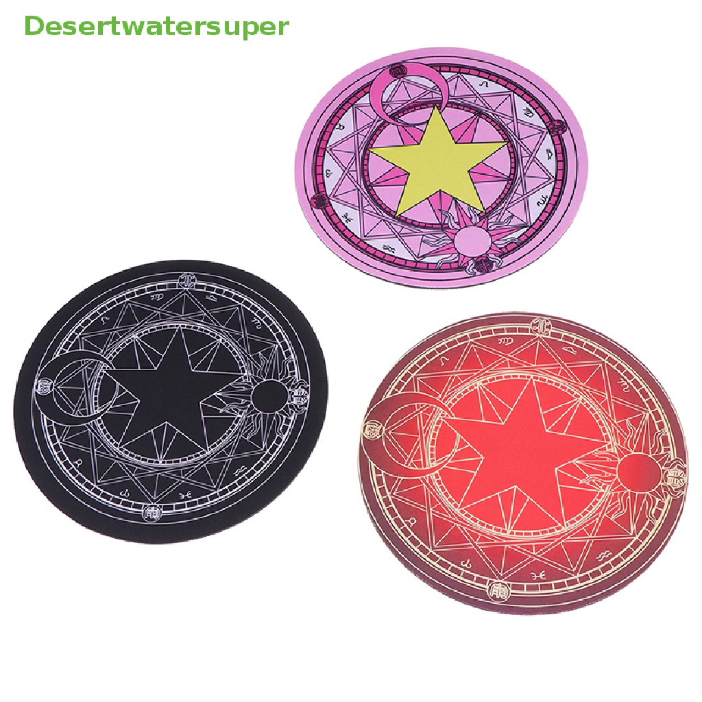 Tấm Lót Chuột Tròn Bằng PC Mềm Mại Dày Dặn Dễ Thương