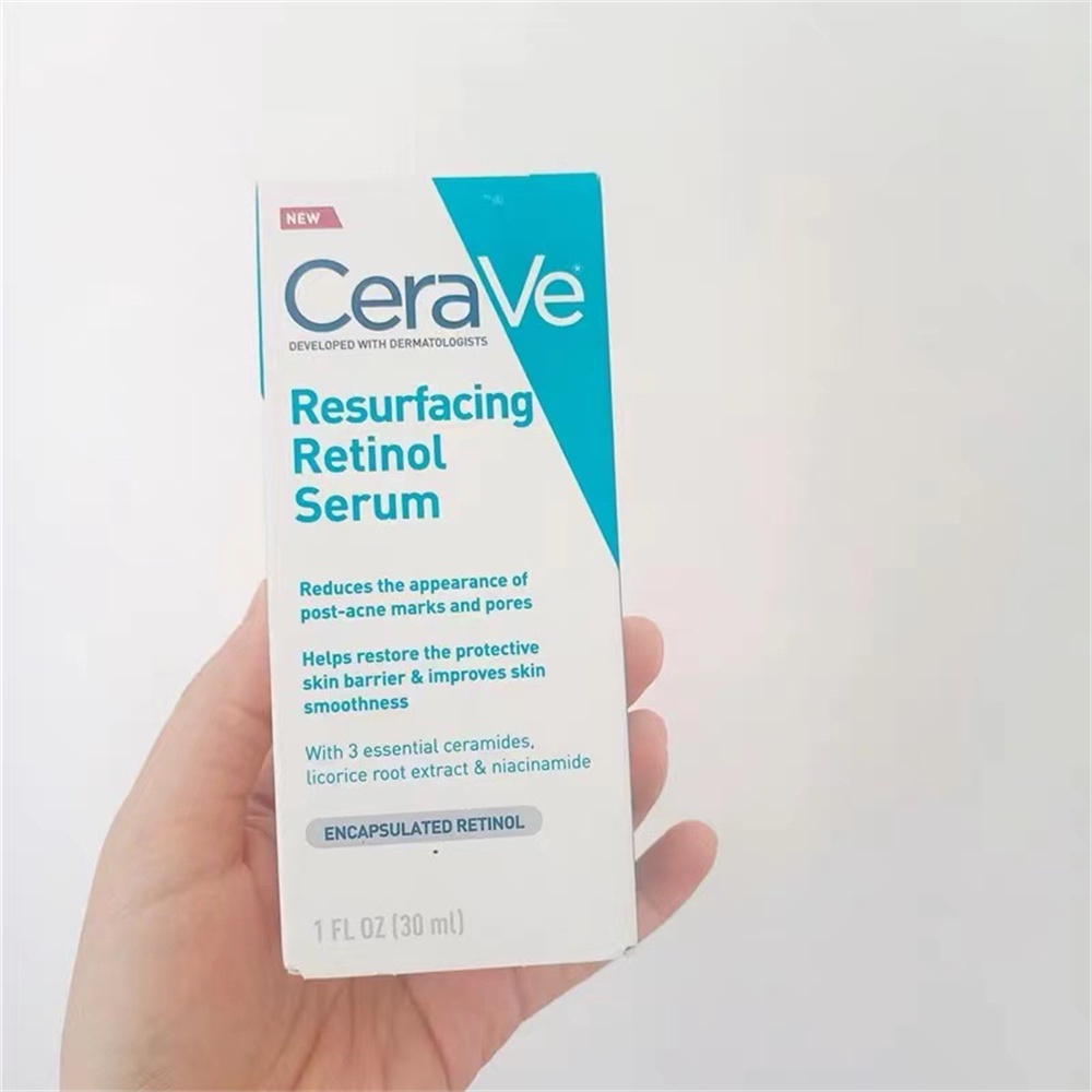 30Ml CeraVe Chống Nhăn Cải Thiện Lỗ Chân Lông Tái Tạo Bề Mặt Retinol Serum Nhẹ Nhàng Sửa Chữa Hàng Rào Da Dưỡng Ẩm Dụng Cụ Chăm Sóc Da * KÍNH