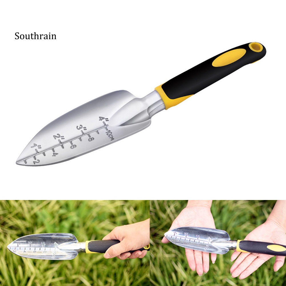 Xẻng Xúc Đất Làm Vườn Bằng Hợp Kim Nhôm Chống Trượt