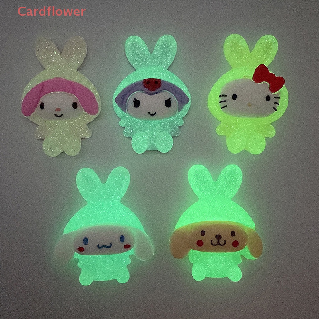 Keo Dán Trang Trí Ốp Điện Thoại Hình Búp Bê Màu Dạ Quang Diy Mới