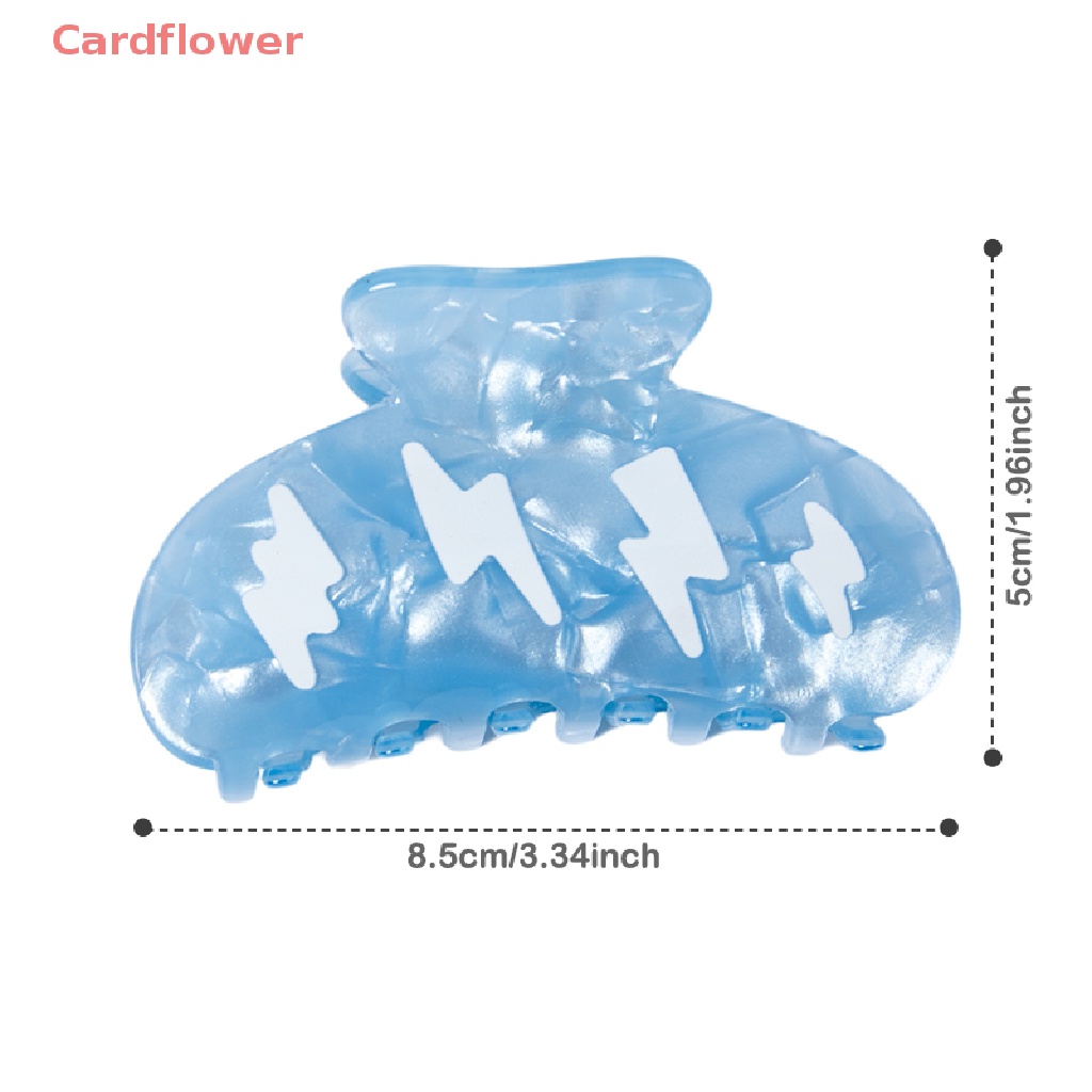 Kẹp Tóc 8.5cm Hình Bầu Trời / Đám Mây / Cá Mập Phong Cách INS Mới Cho Nữ