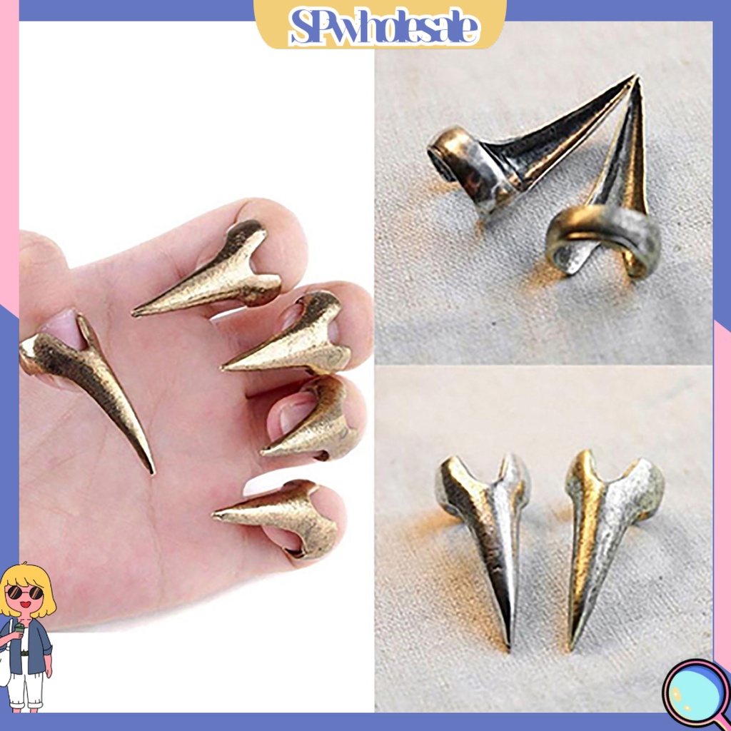 <SPwholesale> Nhẫn Đeo Khớp Ngón Tay Bằng Hợp Kim Phong Cách Retro Quà Tặng Cho Cuộc Sống Hàng