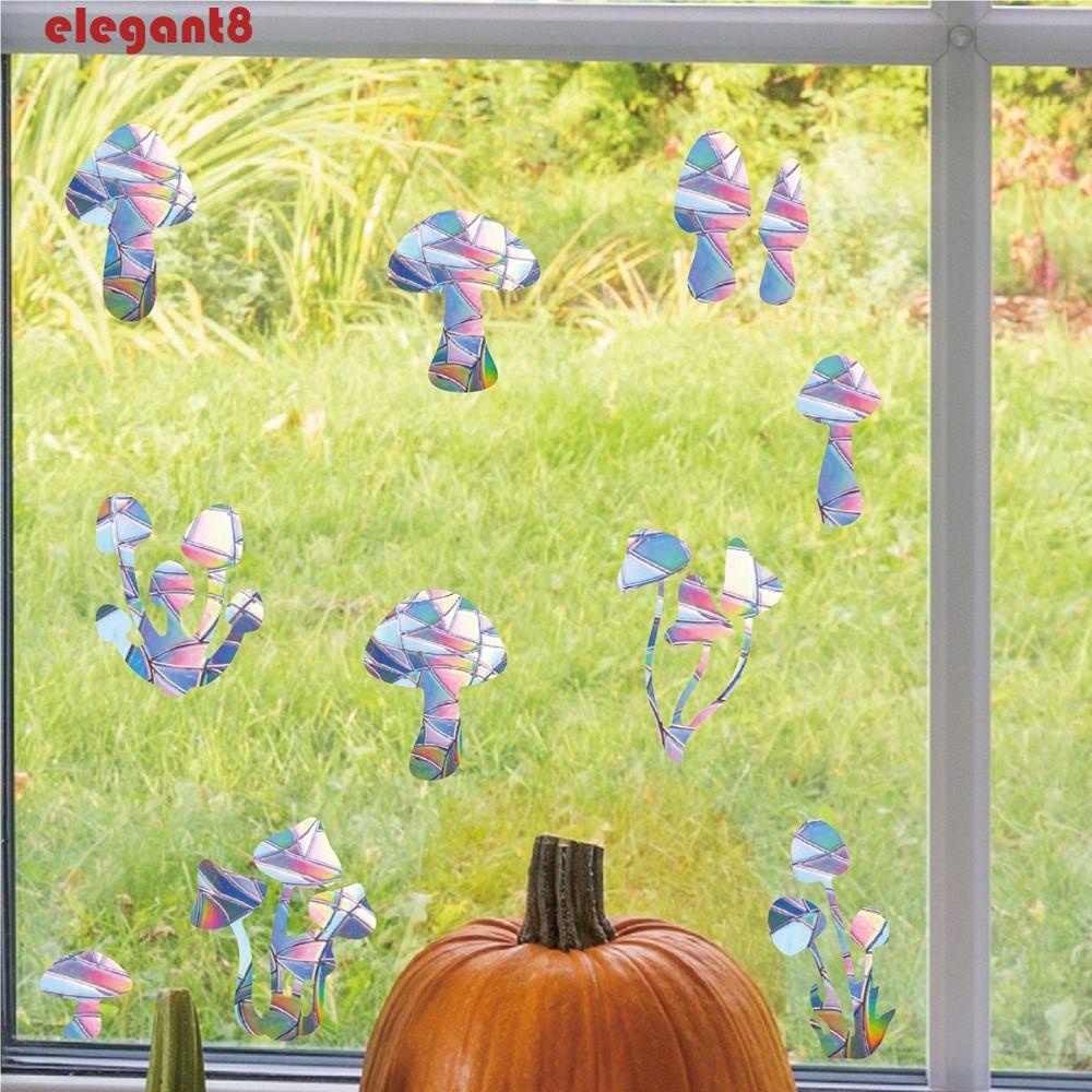 Miếng Dán Cửa Kính Bằng PVC Trong Suốt Chống Tĩnh Điện Dễ Sử Dụng Hình Hoa Hướng Dương Đám Mây