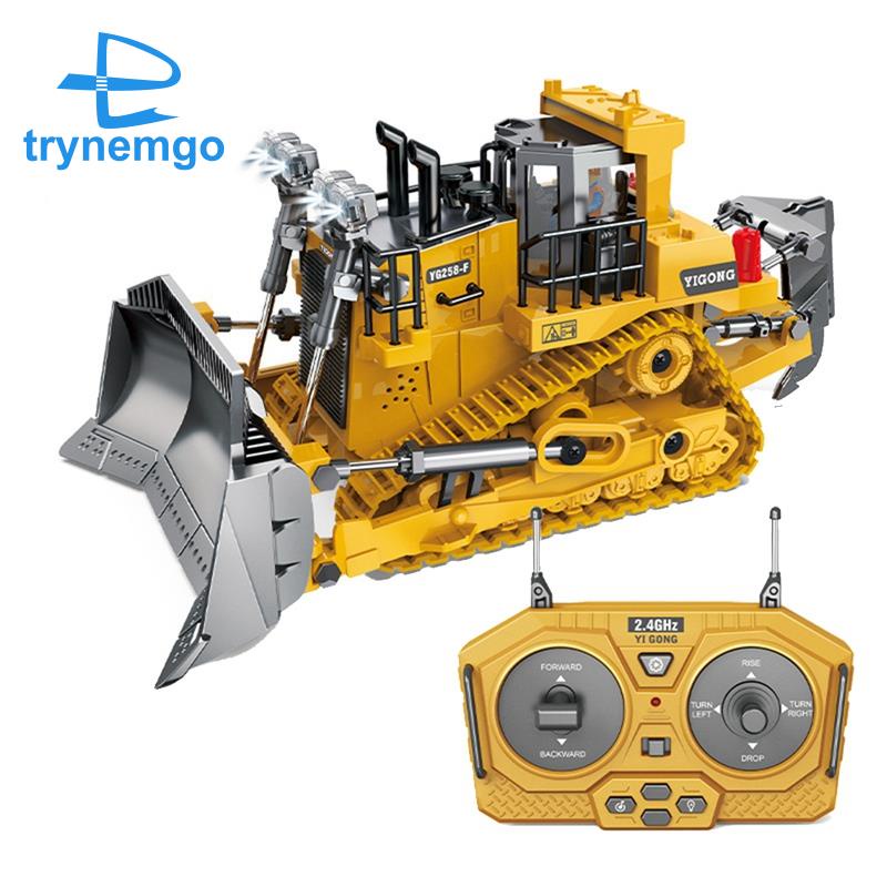 Đồ Chơi Máy Kéo 9 Kênh Bằng Hợp Kim Nhôm 1: 24 2.4GHz Cho Trẻ Em