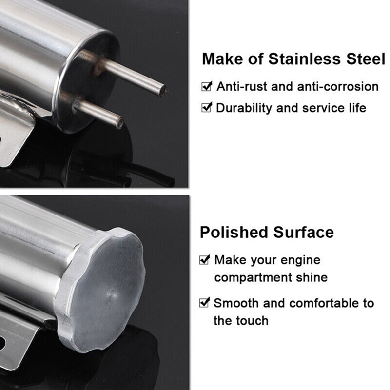 Bình Làm Mát Không Khí Bằng Thép Không Gỉ 2Inch X 13Inch Có Thể Đánh Bóng 22.6 Oz