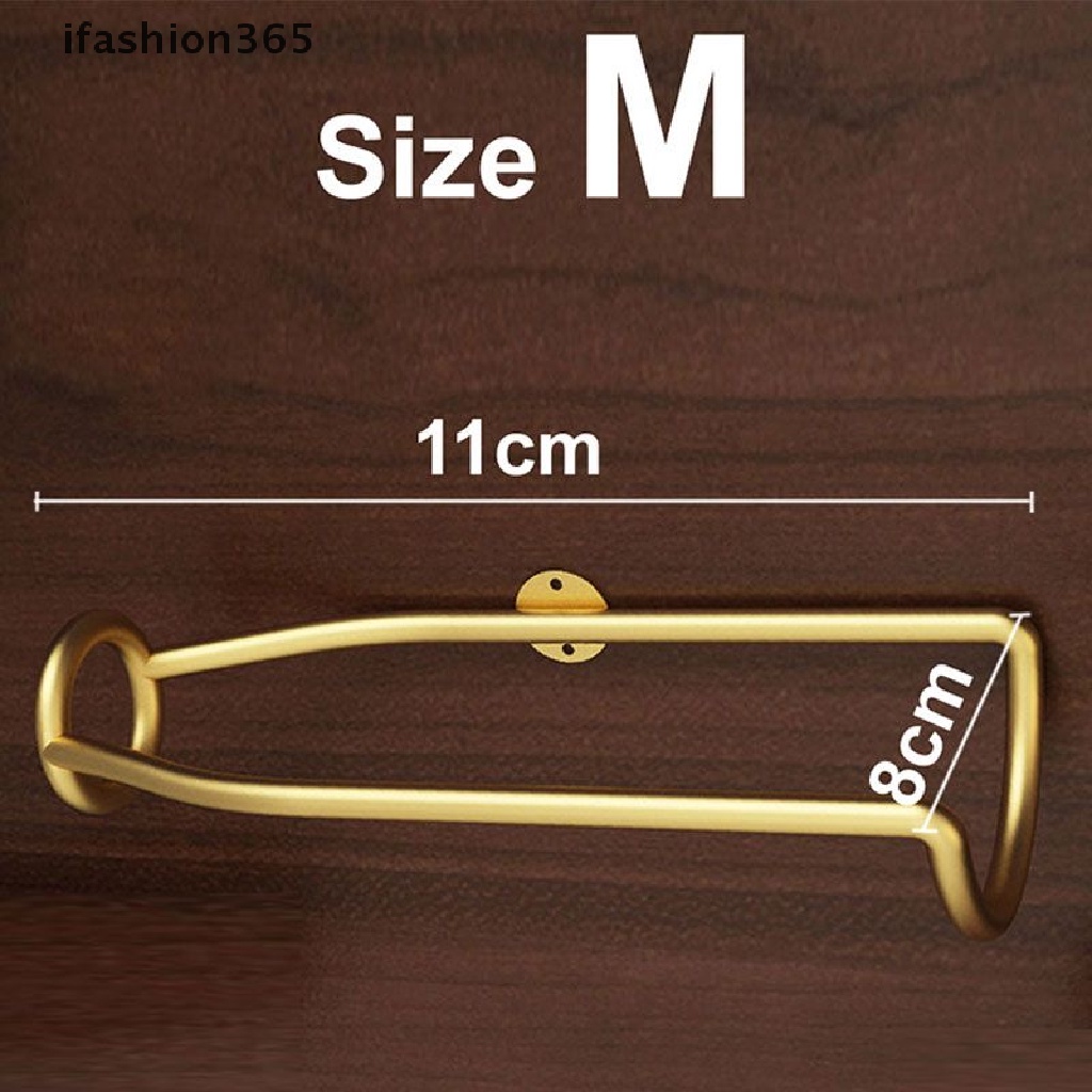 Giá Đỡ Trưng Bày Chai Rượu Gắn Tường Bằng Sắt Tiện Dụng Chất Lượng Cao ifashion365