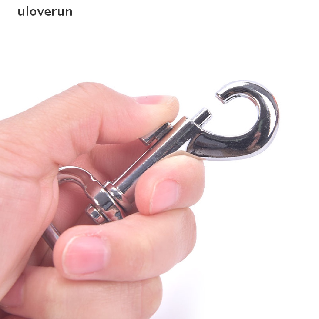 Uloverun Bộ Dây Xoay Bằng Kim Loại Kèm Khóa Cài Dành Cho Cún Cưng vn