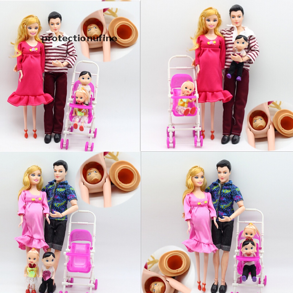 Set 6 Búp Bê Mang Thai Đồ Chơi Giáo Dục Cho Bé PR3VN