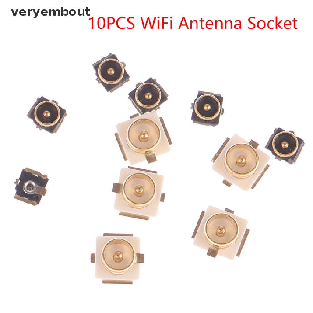 Set 10 Đầu Nối Ăng Ten WiFi IPX1 / IPX4 Chuyên Dụng
