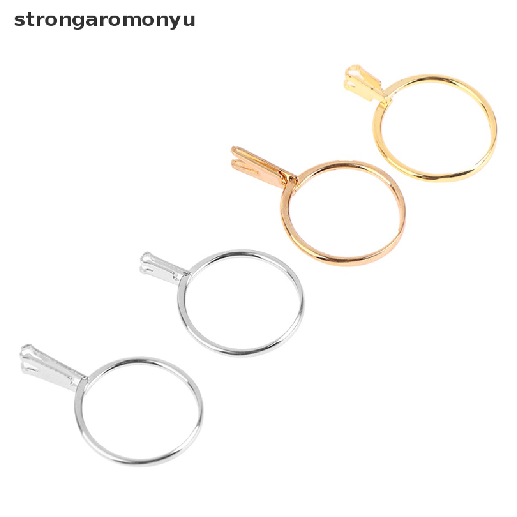 Giá Đỡ Trưng Bày Nhẫn Đính Đá Quý Nhân Tạo Bốn Móng Kiểu Dáng Sang Trọng