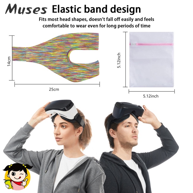 Mặt Nạ Vr Thoáng Khí Chống Bụi Và Mồ Hôi Bảo Vệ Mắt Cho Oculus Quest2 Vr