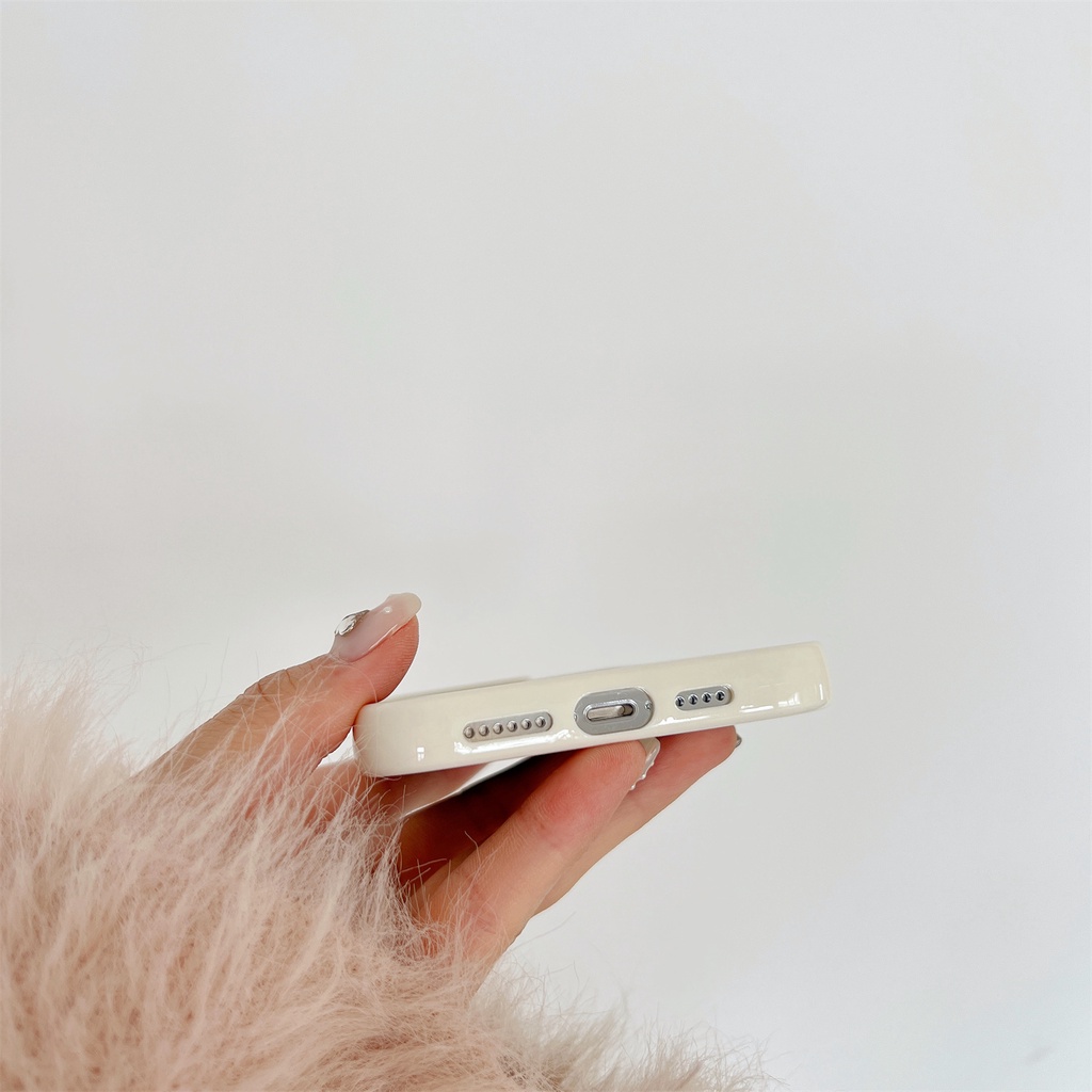 Ốp Điện Thoại Tpu Dẻo Trong Suốt Thiết Kế Đơn Giản Xinh Xắn Cho iphone 14 Pro Max 13 12 11