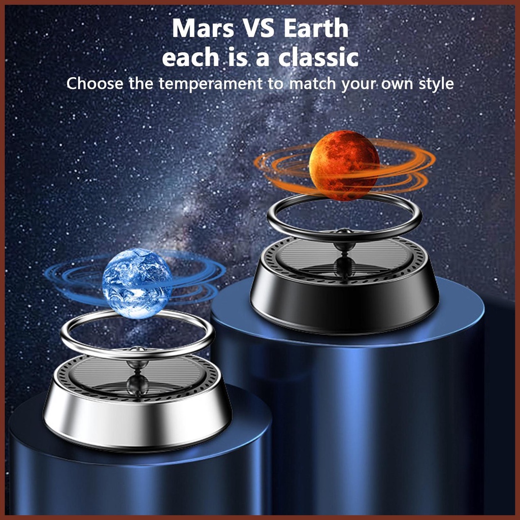 Máy Khuếch Tán Tinh Dầu Xoay Năng Lượng Mặt Trời Trang Trí Nội Thất Xe Hơi / Văn Phòng Hayyisvn