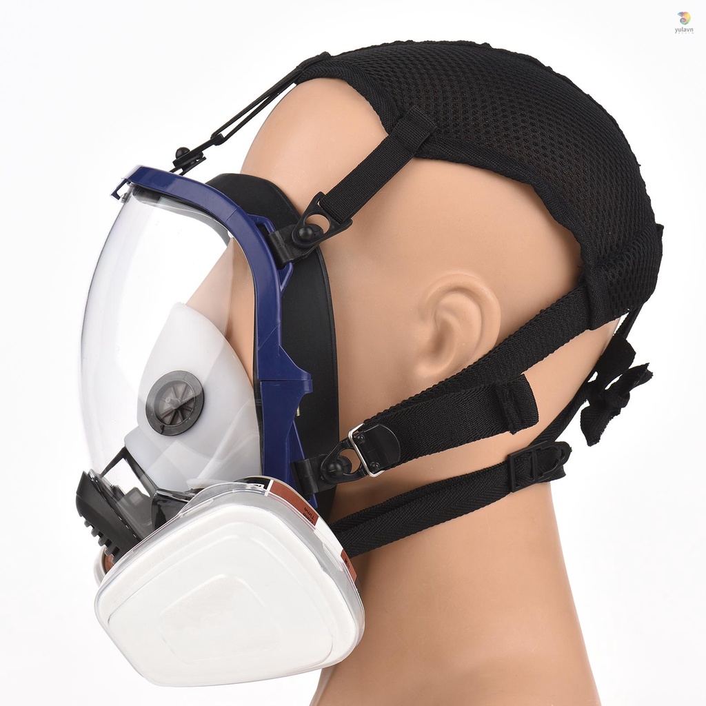 Tấm Che Mặt Hô Hấp Hữu Cơ 16 Trong 1 Bảo Vệ Toàn Diện Có Thể Tái Sử Dụng Cho Máy Hàn Đánh Bóng Và Làm Việc Khác Sự Bảo Vệ