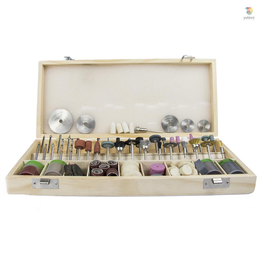 Bộ 242 Mũi Khoan Mài Đánh Bóng Mini Cho Máy Xoay