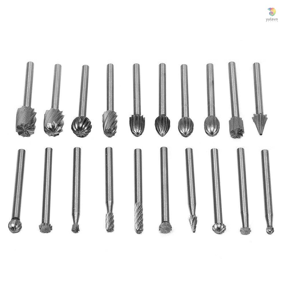 Set 20 Mũi Khoan Xoay 3mm Bằng Cacbua Chuyên Dụng