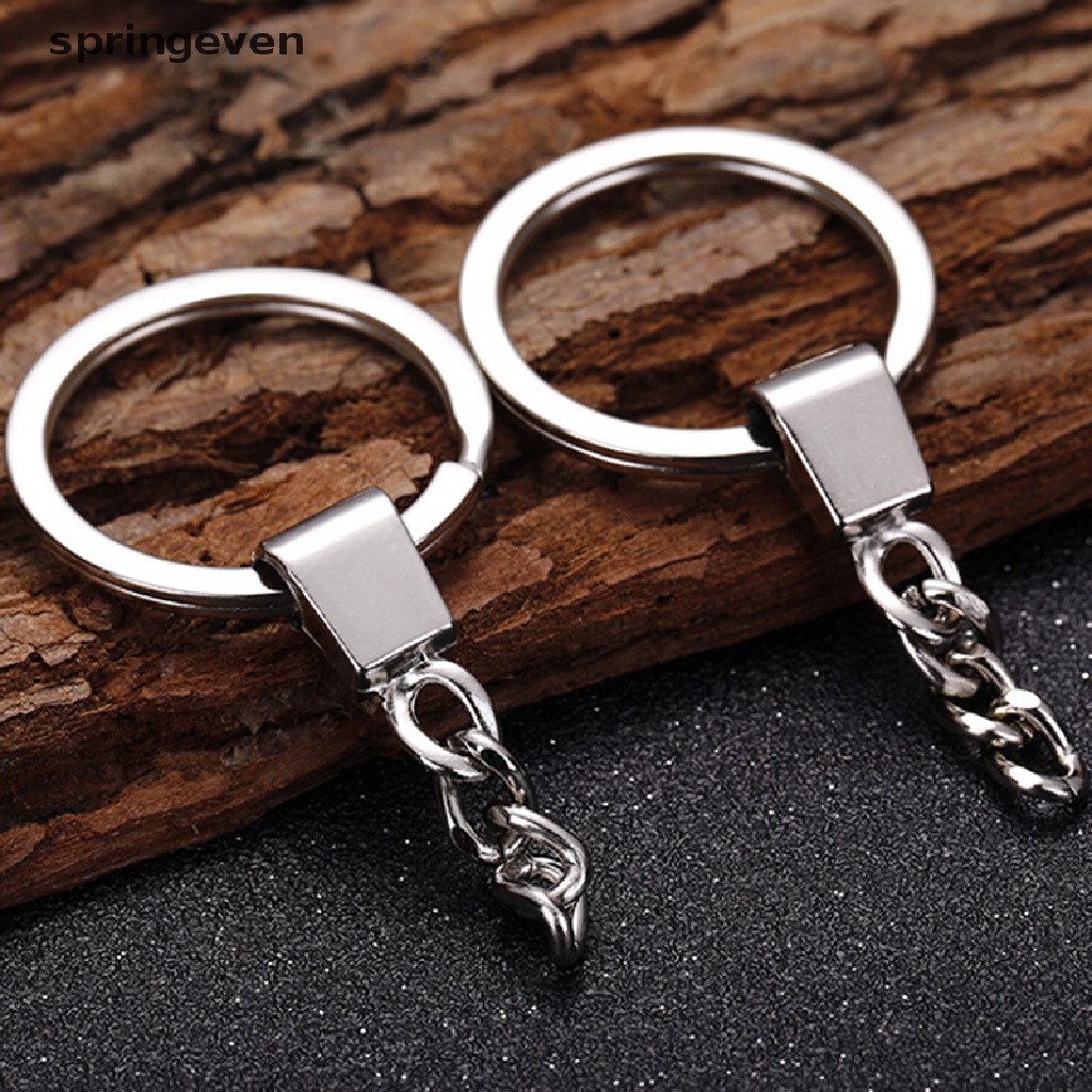 Set 10 Vòng Bạc Bóng 30mm Dùng Làm Móc Khóa DIY