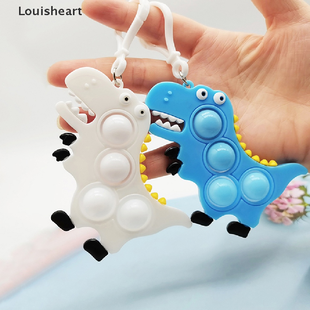 Móc Khóa Hình Khủng Long Bằng Silicon Chống Căng Thẳng