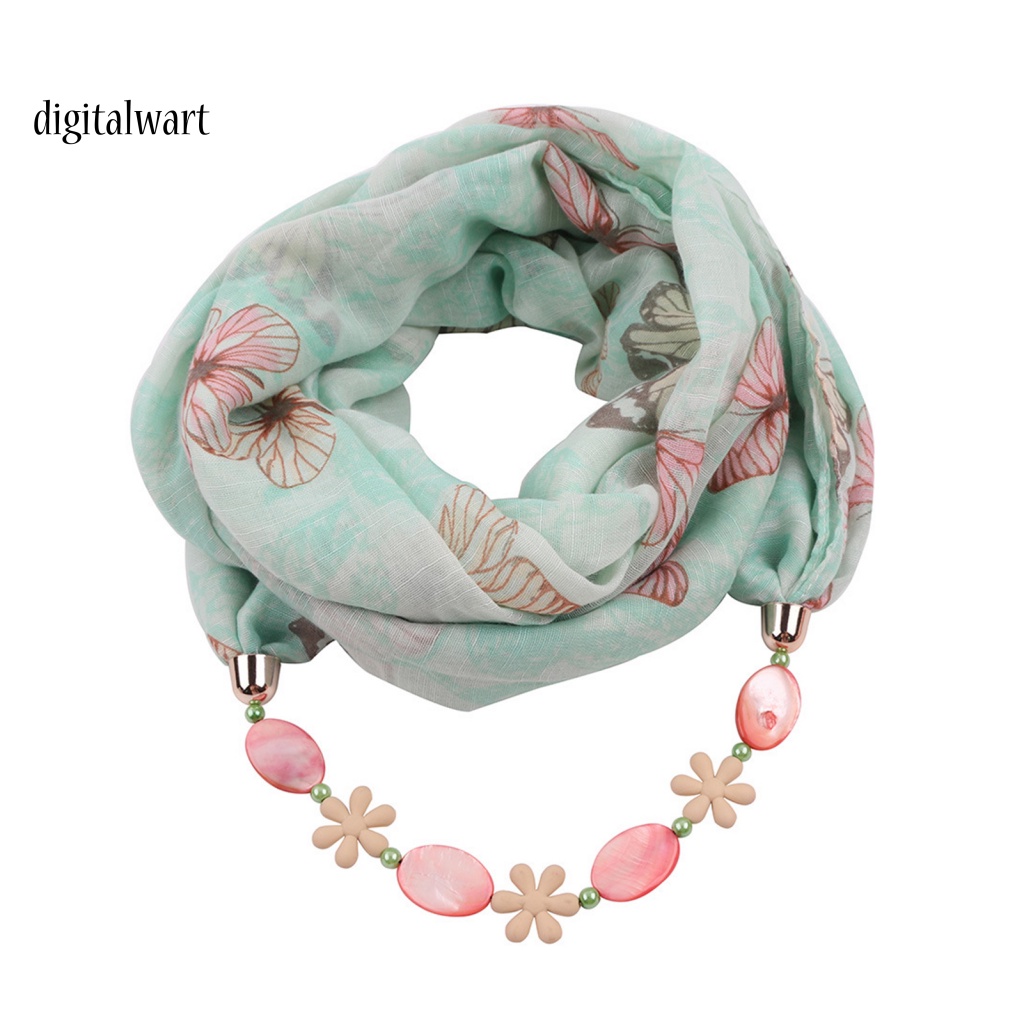 Kỹ Thuật Số| Khăn Choàng Cổ Bằng Cotton In Họa Tiết Nhiều Kiểu Dáng Dành Cho Nữ