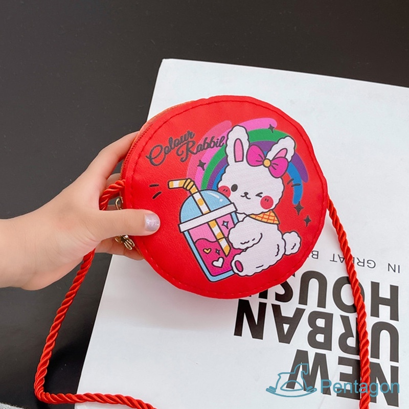 Túi Đeo Vai Bằng Da PU Trọng Lượng Nhẹ In Họa Tiết Hoạt Hình Thời Trang Mùa Hè Dành Cho Bạn Gái