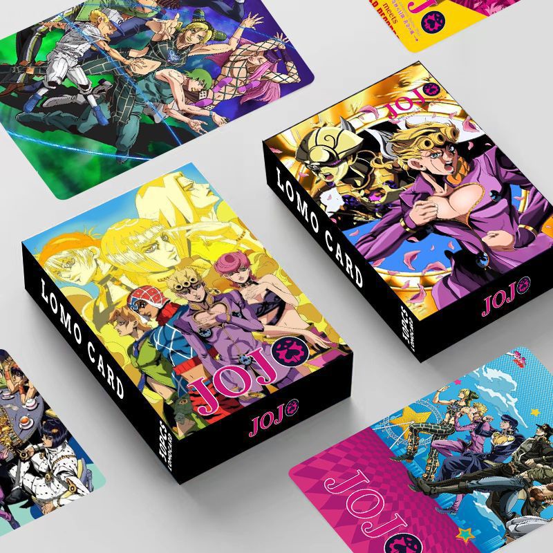 JoJo's Bizarre Adventure Lomo Card Jojo Double-sided Color Printing Photocard