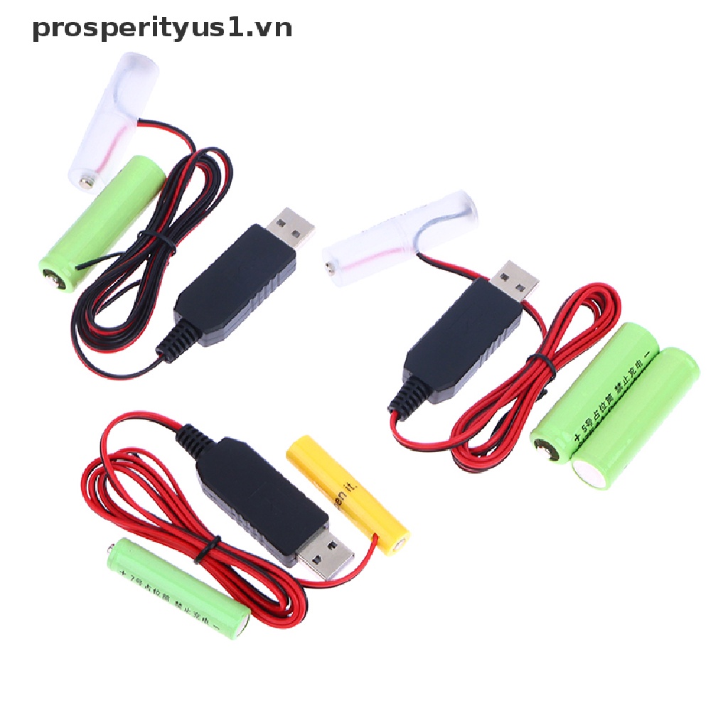 1 Dây Cáp Nguồn AA / AAA Khử Trùng Thay Thế 1-3 Cái 1.5V