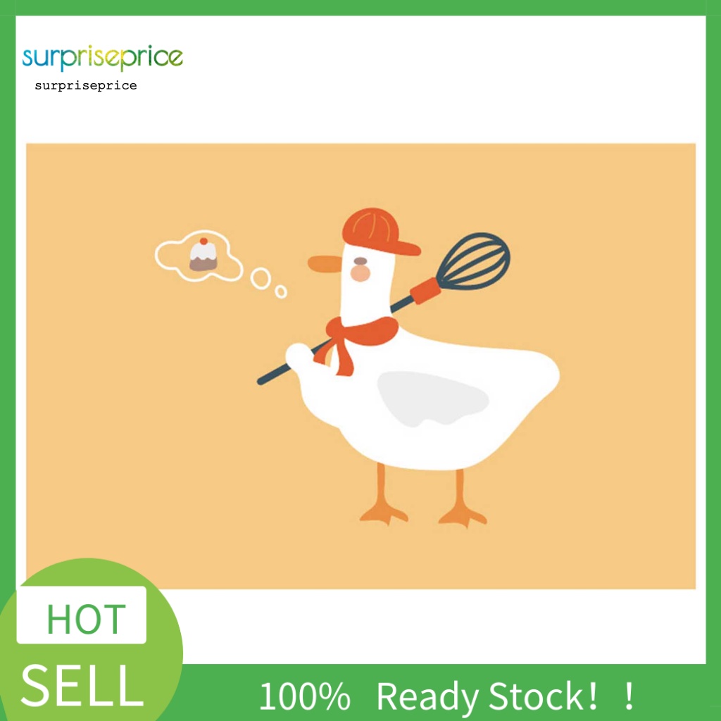 Sticker Dán Tường Bằng Màng Nhôm Họa Tiết Hoạt Hình Động Vật Dễ Thương Trang Trí Nhà Bếp