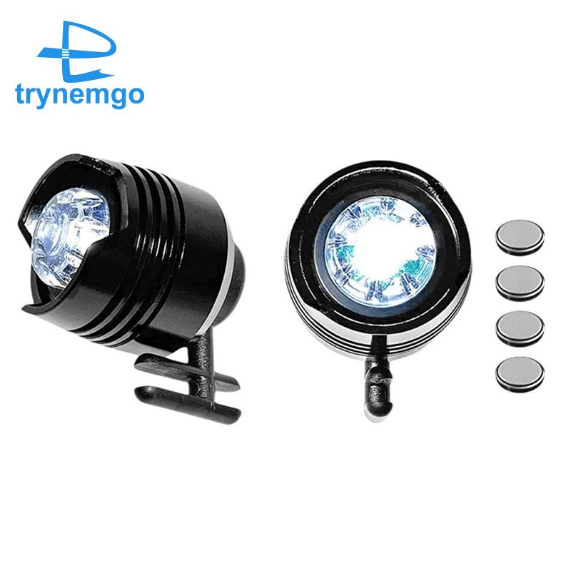 2 Gói Đèn 3 Chế Độ Sáng Cho Thú Cưng / Đi Bộ / Cắm Trại / Phụ Kiện Đám Cưới (Bạc)