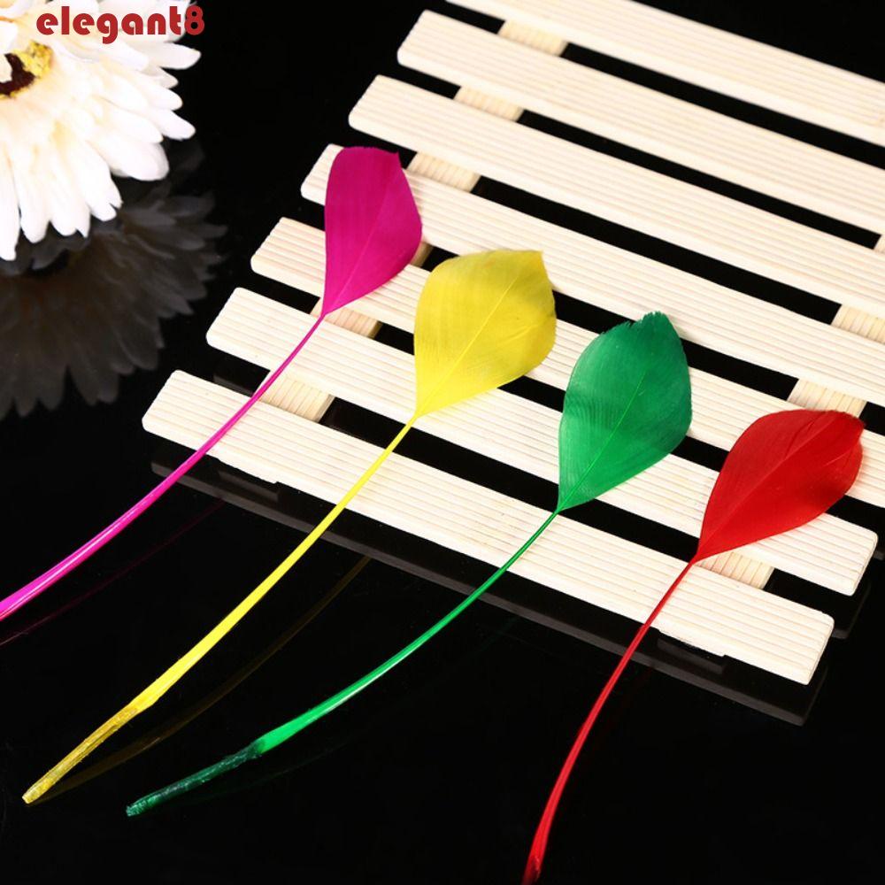 Lông Ngỗng Nhiều Màu Dùng Làm Đồ Trang Sức Thủ Công DIY