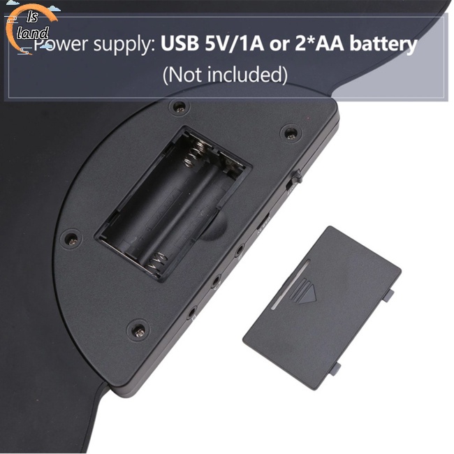 Bộ Trống Điện Tử Usb Cầm Tay + 9 Đệm Bàn Đạp Chân Có Thể Gập Lại Cho Người Mới Bắt Đầu