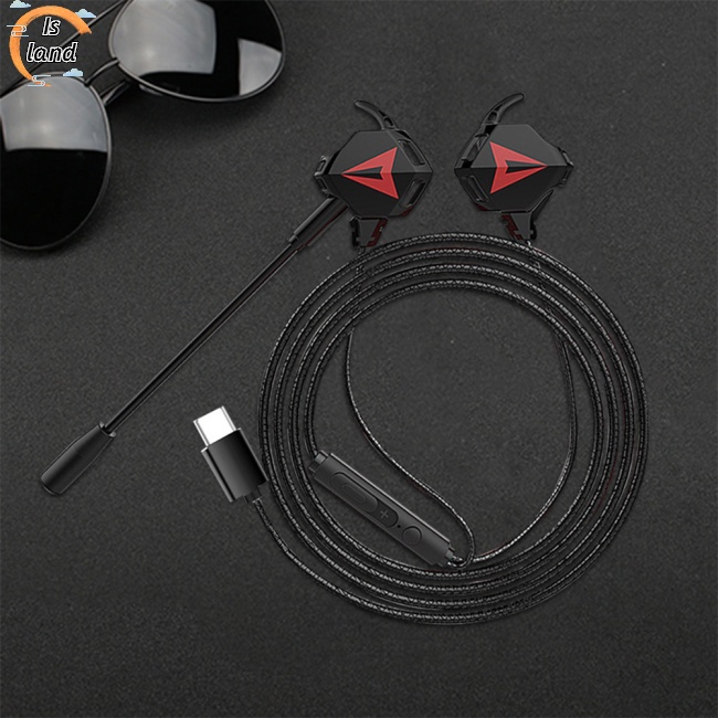 Tai Nghe Nhét Tai Loại c Có Micro Dành Cho Điện Thoại Thông Minh Chơi Game G5