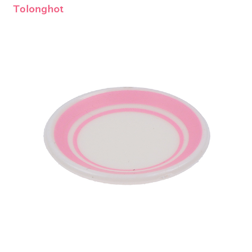 1 Bộ Chén Đĩa Đựng Thức Ăn Mini Siêu Bền Dùng Trang Trí Nhà Búp Bê