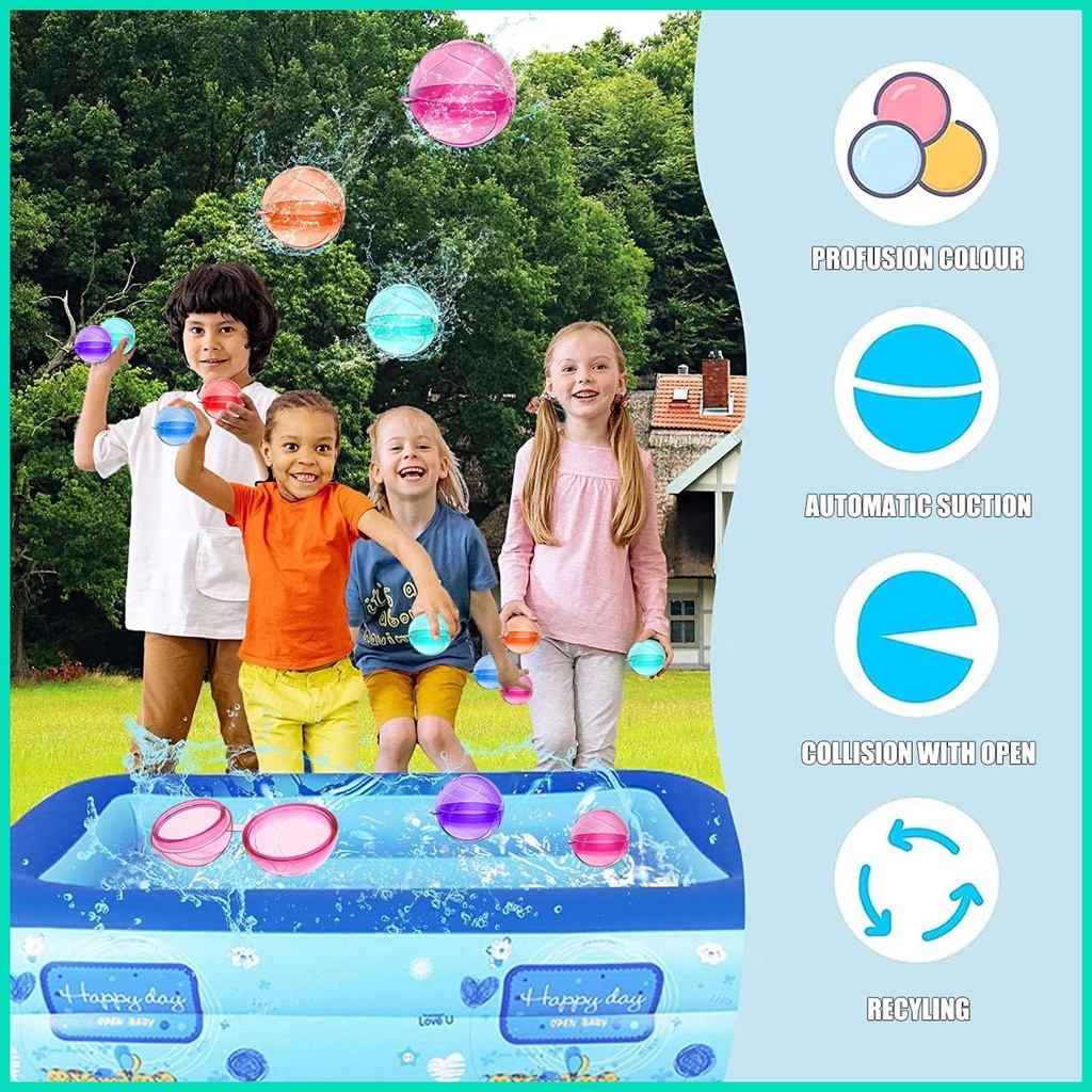 Đồ Chơi Bãi Biển Bơm Nước Từ Tính Bằng Silicone Cho Trẻ Em