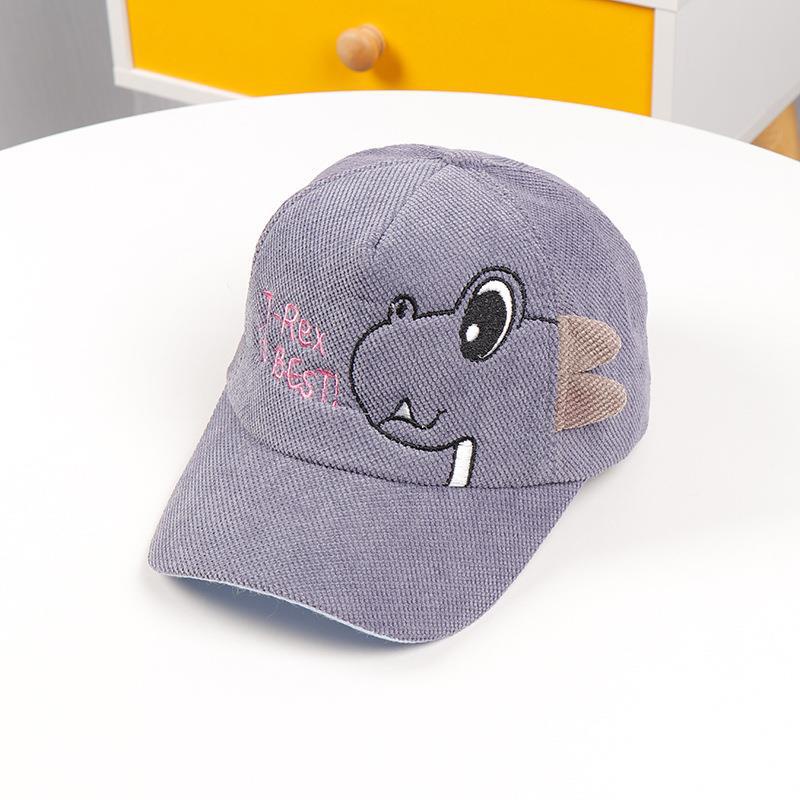 Nón Lưỡi Trai Hình Khủng Long Hoạt Hình Dễ Thương Chống Nắng Tùy Chỉnh Phong Cách Hàn Quốc Cho Bé Trai