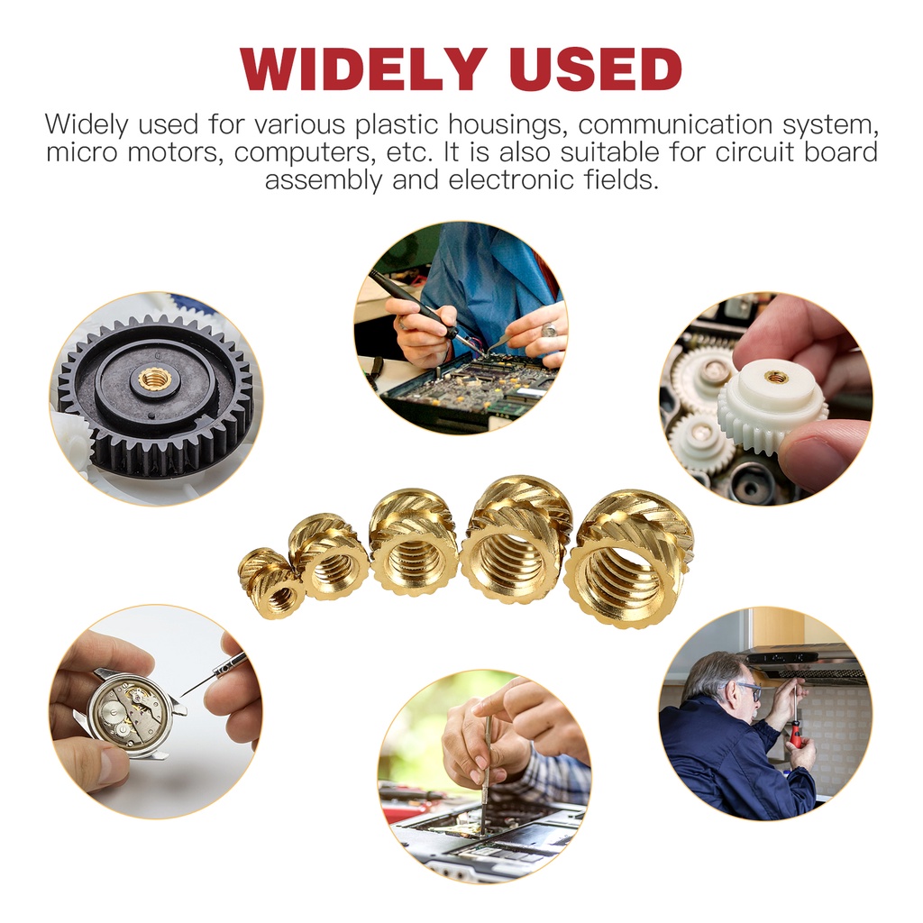 Đai Ốc Nối Máy In 3d Bằng Đồng Thau Chuyên Dụng