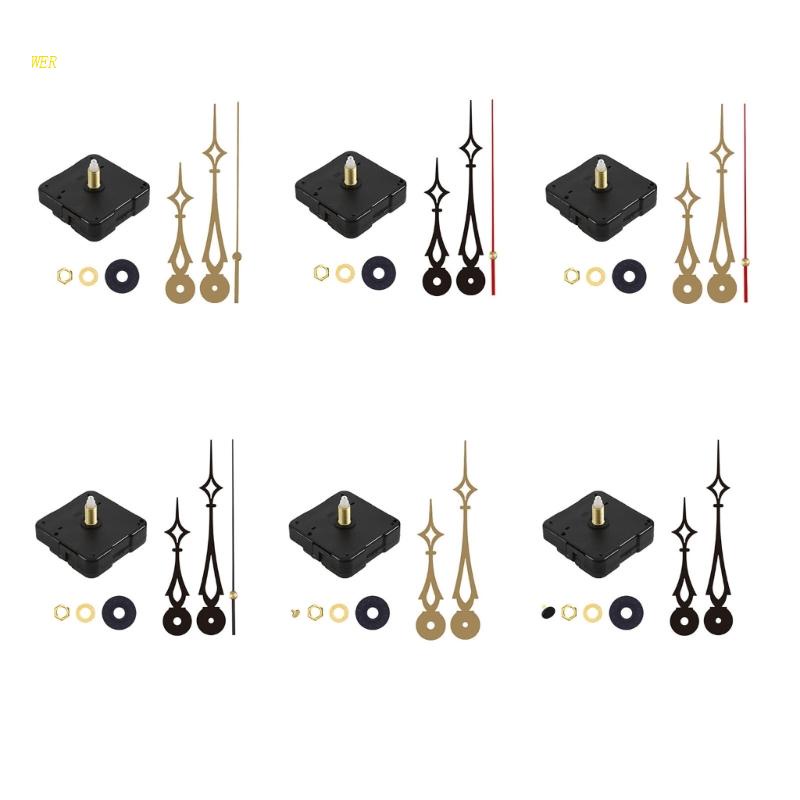 Bộ Kim Đồng Hồ Thay Thế Máy Đồng Hồ Cơ Mô Men Xoắn Cao 40cm / 15in Với Tay Cầm Dài