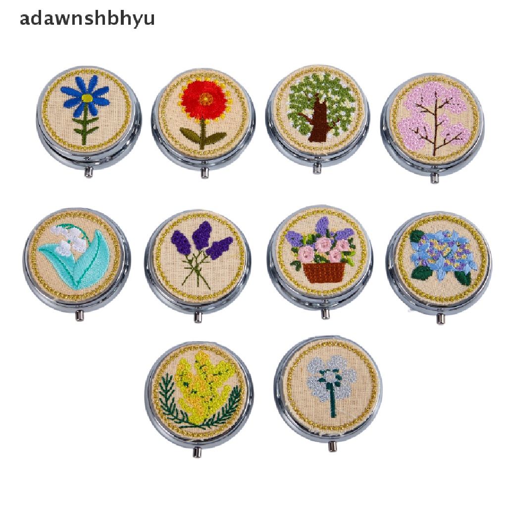 Hộp Đựng Thuốc Bằng Kim Loại Bỏ Túi Tiện Dụng Mang Theo Du Lịch