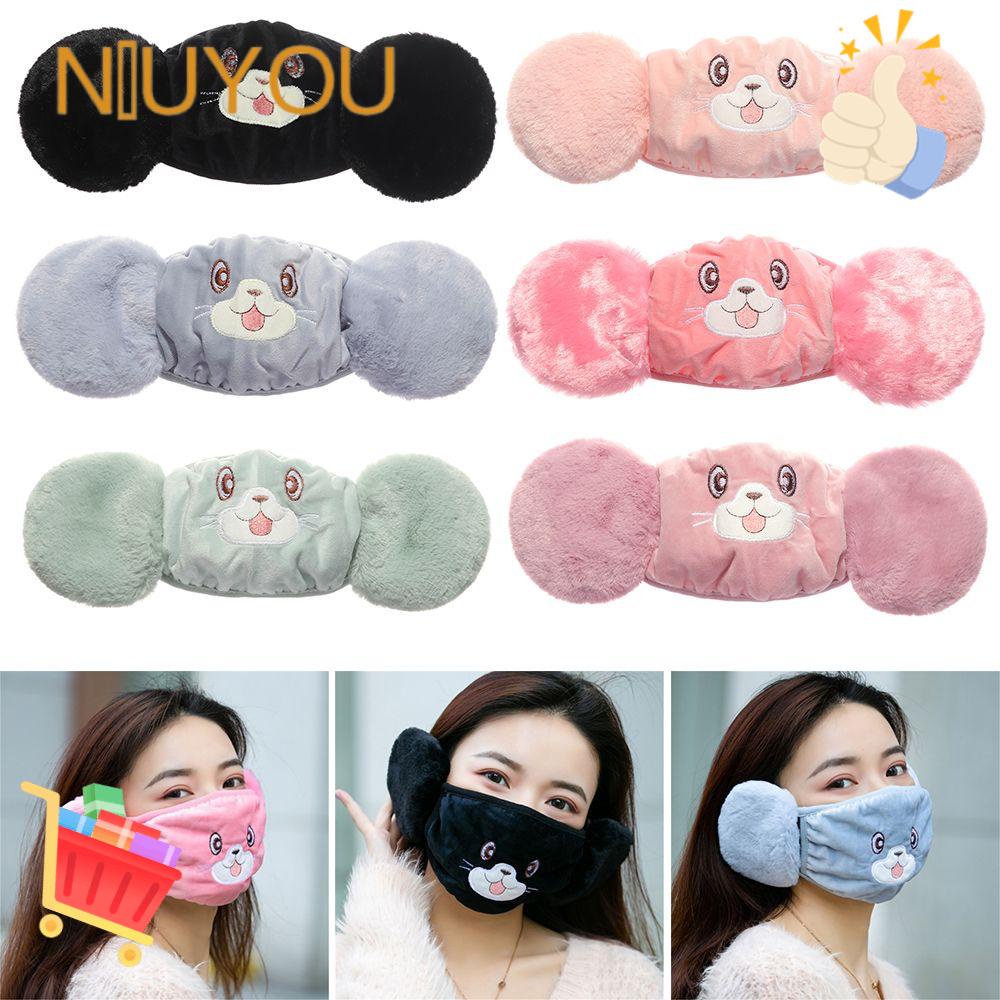 Vỏ Bọc Tai Nghe Bằng Vải Bông Dày Dặn Giữ Ấm