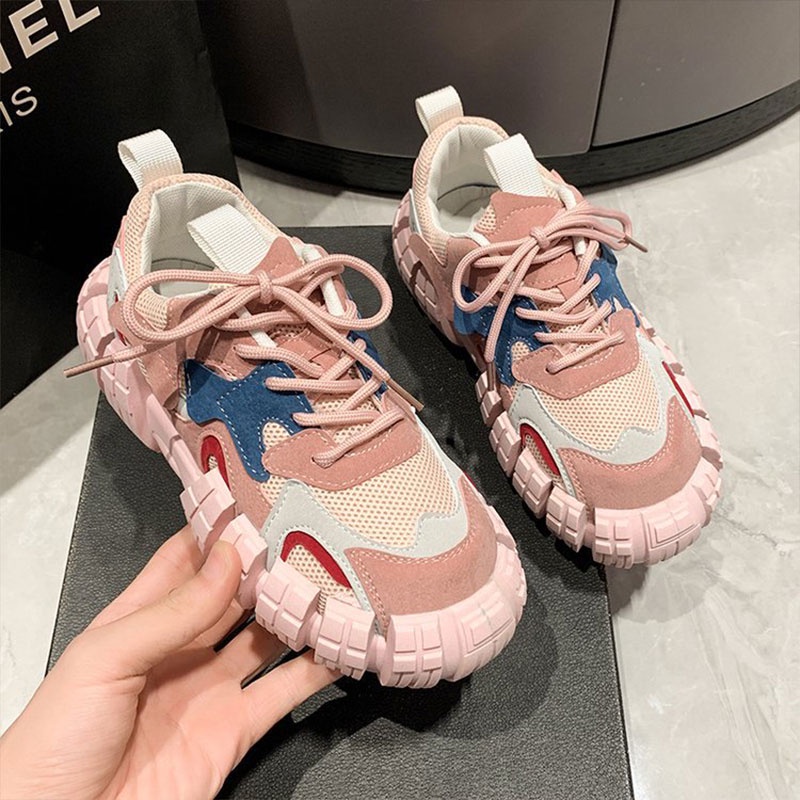 Giày Thể Thao Đế Dày 122 Phong Cách Paris Dễ Thương