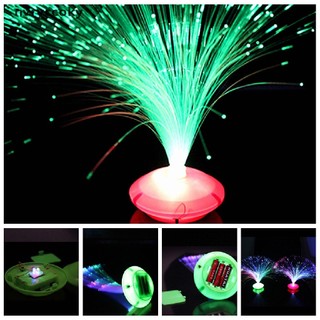 Đèn led sợi quang ánh sáng ban đêm thay đổi màu sắc trang trí nhà cửa