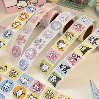 Sanrio bộ 200 miếng dán trang trí hình mèo kitty dễ thương