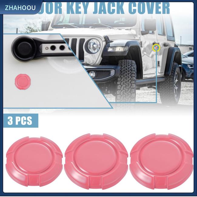 ☃Phụ Kiện Trang Trí Nhà Cửa Độc Đáo Sáng Tạo☃ Set 3 Ốp Viền Ổ Khóa Cửa Xe Hơi Chuyên Dụng Cho Jl Jlu 2018-2022