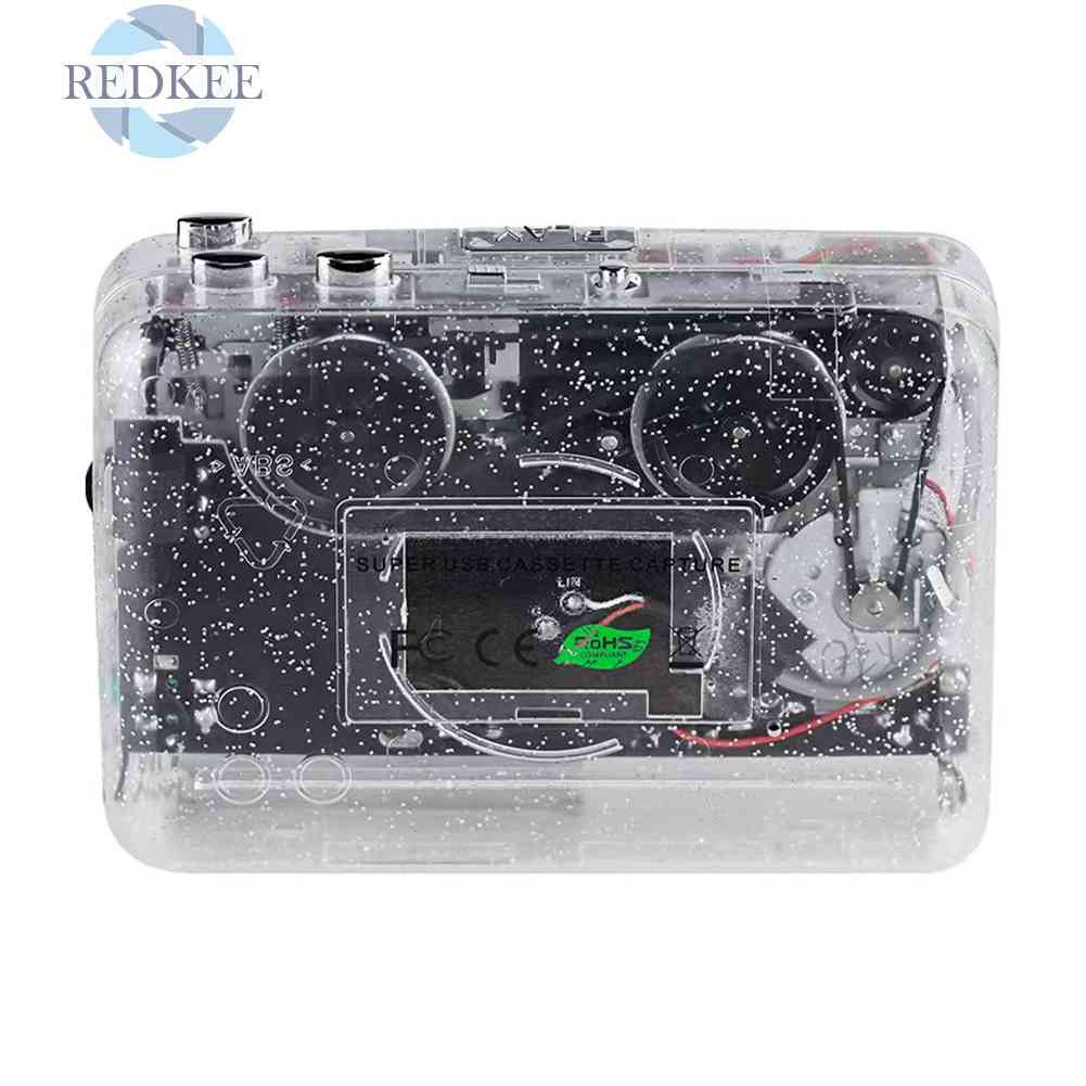 Bộ Chuyển Đổi Tín Hiệu Băng Cát Sét Đầy Đủ Trong Suốt Cho Máy Nghe Nhạc