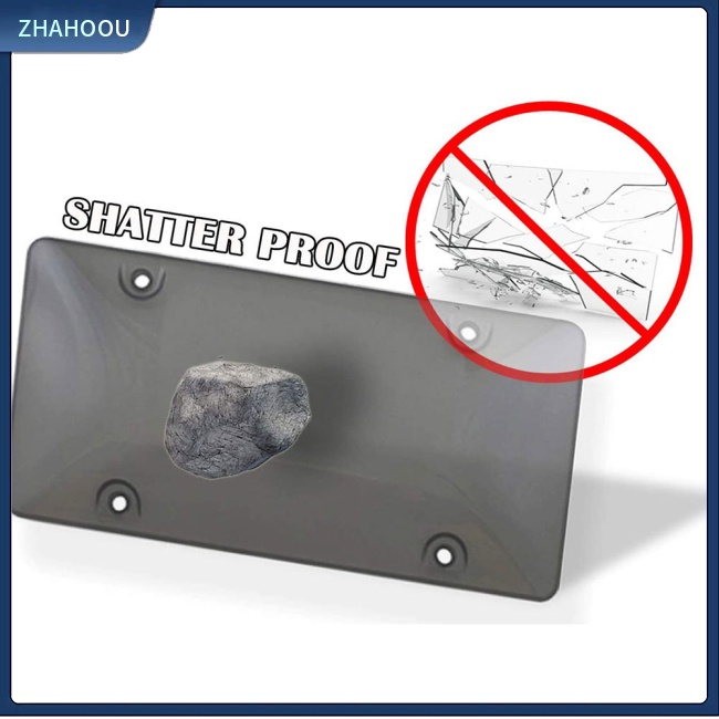 ☃Phụ Kiện Trang Trí Nhà Cửa Độc Đáo Sáng Tạo☃ 1 Cặp Vỏ Bọc Biển Số Xe Hơi Kèm Ốc Vít Trang Trí