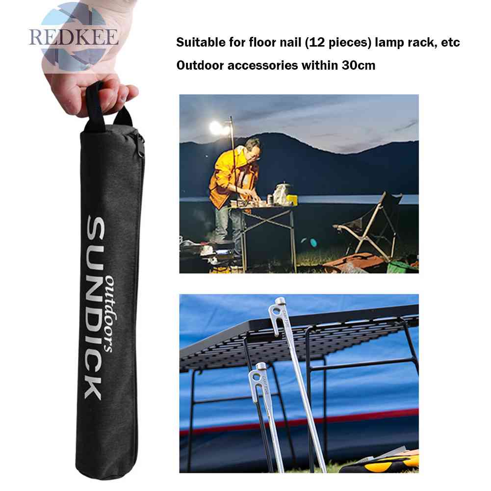 Túi Đựng Cọc Giăng Lều Trại 600D Tiện Lợi