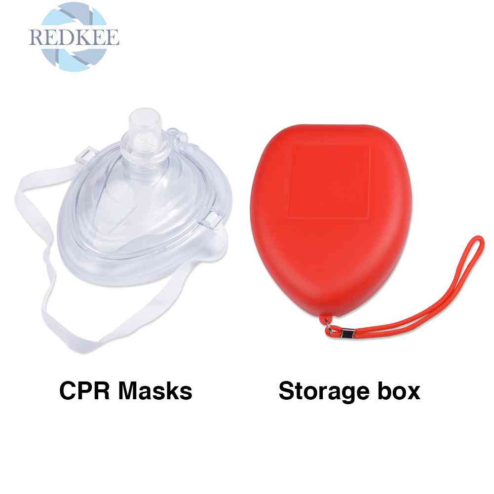 Mặt Nạ Thở CPR Có Van Thở Nhân Tạo Một Chiều Có Thể Tái Sử Dụng