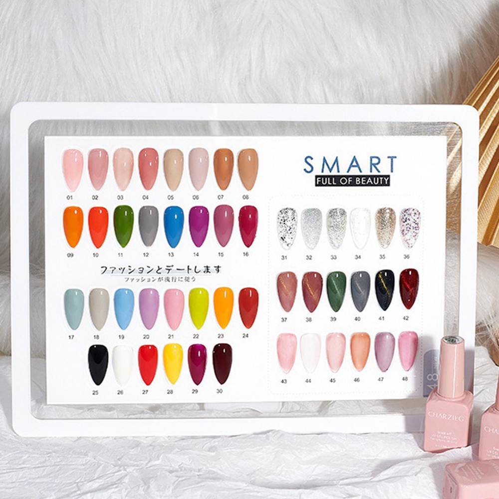 Sơn Móng Tay Gel Uv Thạch Bộ Keo Dán Móng Tay Tẩy Tế Bào Chết Không Cần Đóng Dấu Hiệu CHARZIEG