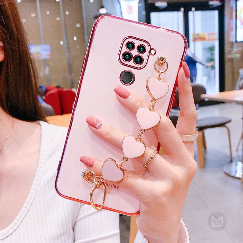Ốp Điện Thoại Có Dây Gài Cho Xiaomi Redmi Note 12 11 10 9 8 Pro 9S 10S 11S
