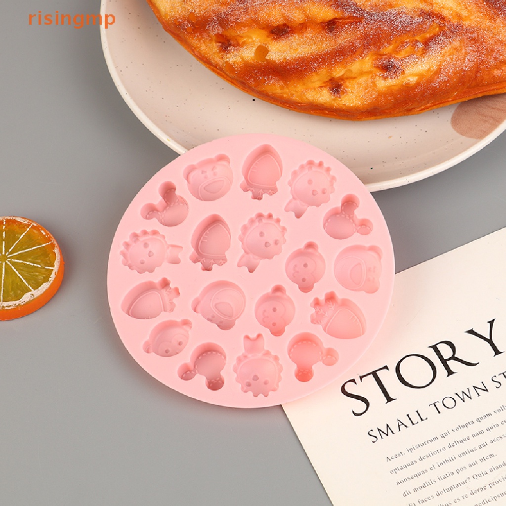Khuôn Silicone Làm Bánh Donut Trái Cây Mini DIY